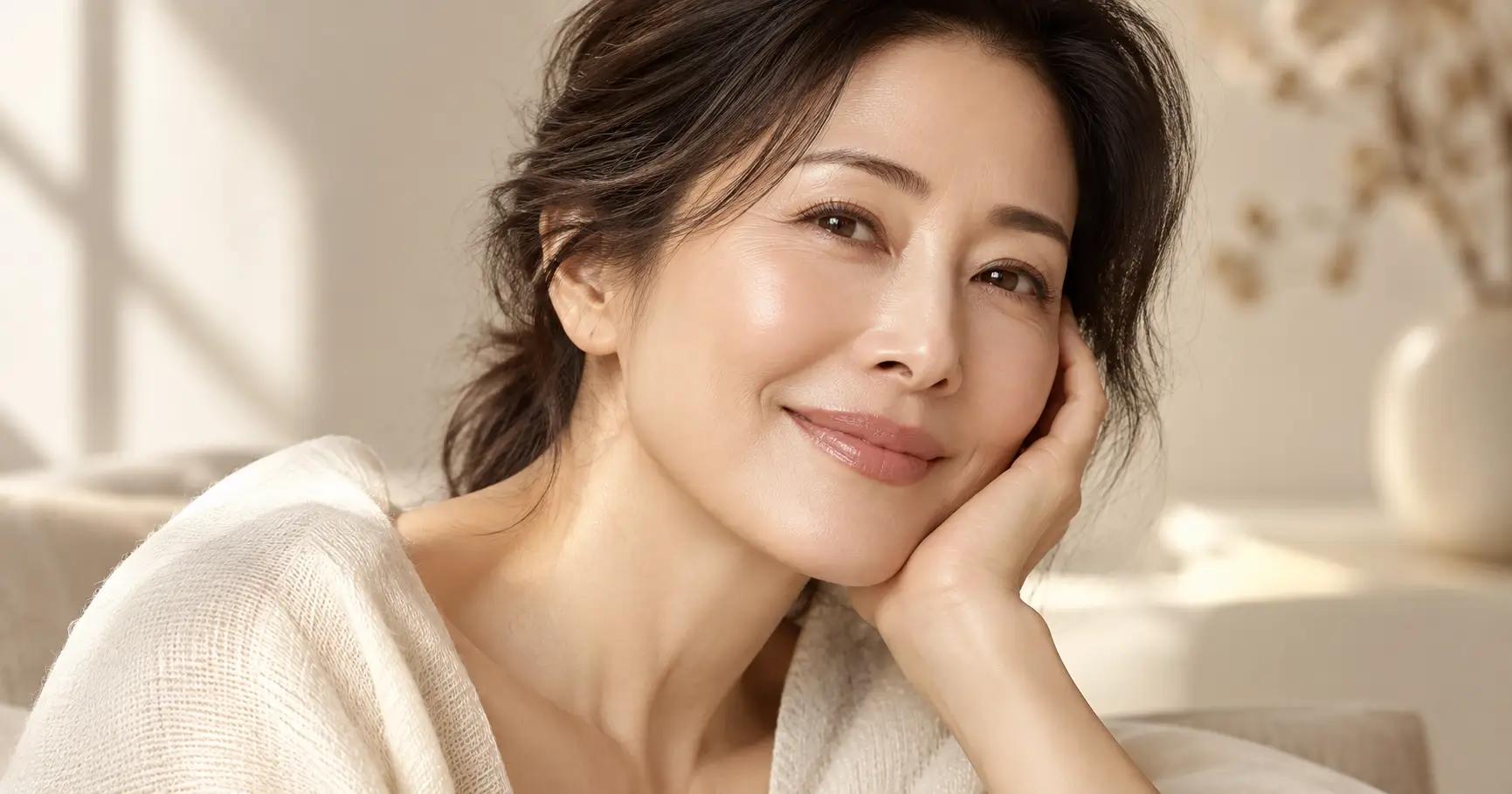 精選圖片｜熟齡女性健康水潤肌膚